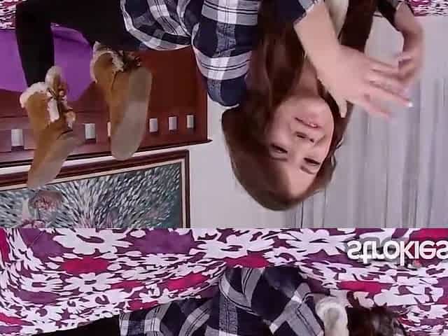 Handjob With Cum On Face And Nude Boots Tease With Alison Rey