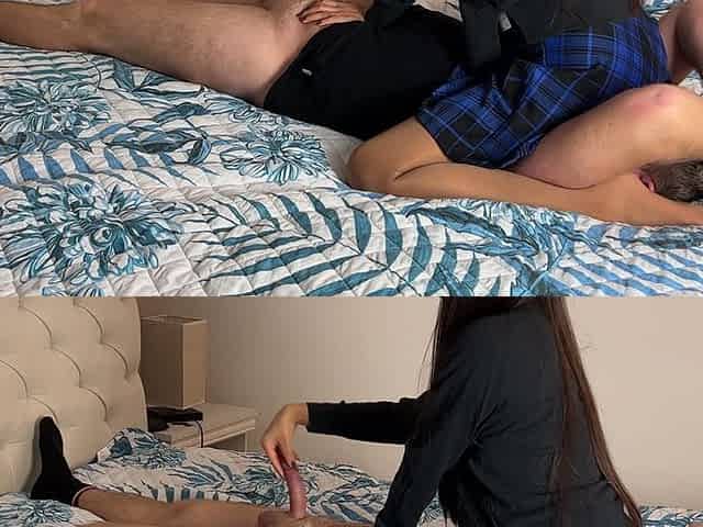 Handjob Facesitting Tease and Denial