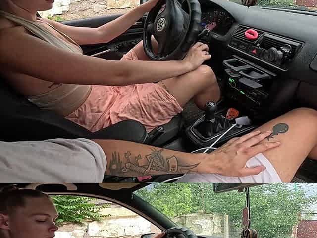 Cold Engine, Hot Cock: She Controls the Ignition and His Release