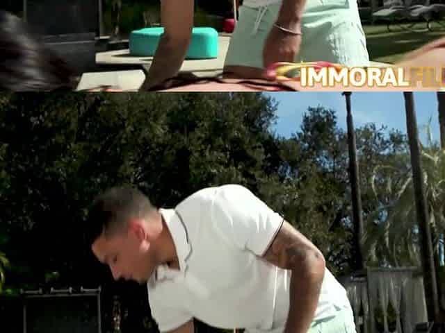 Pool Hunk Get A oppotunity to Screw Buxom mother I'd like to fuck Jennifer White