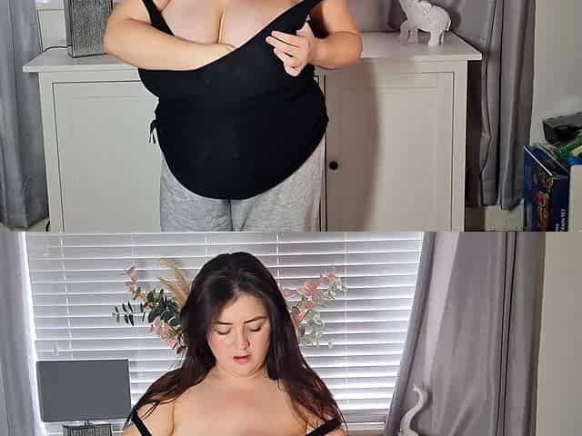 Beautiful brunette with big boobs jerk off instrucions
