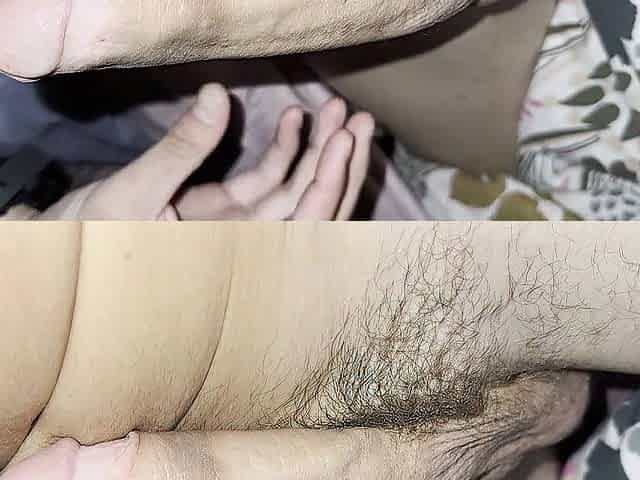 See Dad Play With His Large White Knob and Enormous Balls