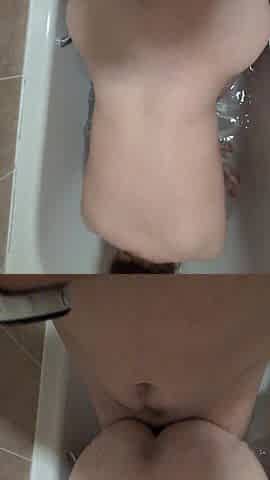 Bath Time Fun Ft Bent Over Double Penetration - Compilation