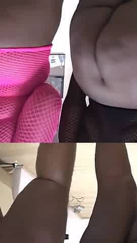 An Old Pig Makes a Casting with 2 African Sluts - Volume #03