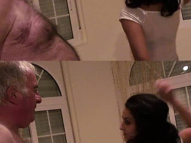 Close up fuck girl in big cock