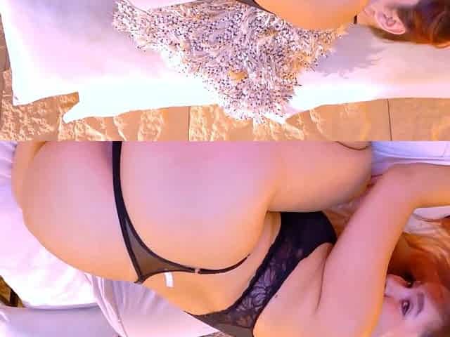 Thick Redhead Fucks Her Fat Pussy