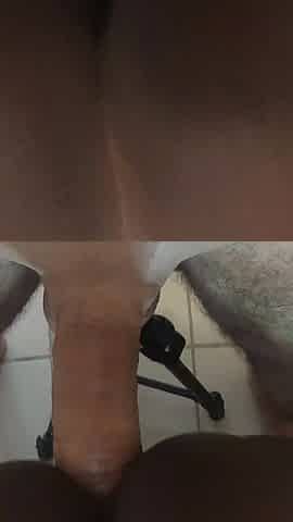 Big White Cock Cum Inside Ebony Tight Cunt in Doggystyle