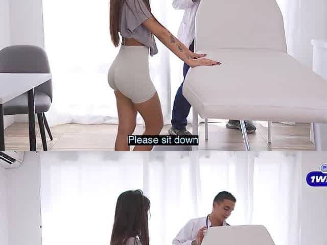 Doctor Permeates His eighteen Year Old Youthful Patient in the Booty to Cure Her - Mell...