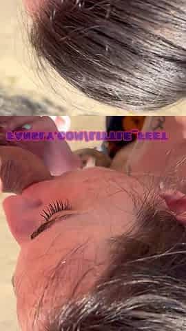 Blow job On The Nudist Beach??