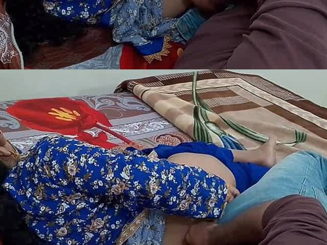 Rough Sex with Indian Desi Wife the Bedroom - Hot Couple Viral Video
