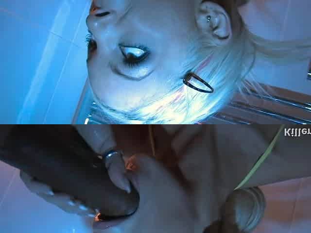 Sexy Blonde Big Tits Porn Babe Delta White Fucks BBC Stud in the Shower