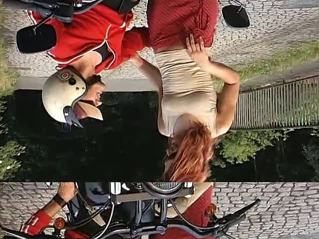 Conny Dachs Takes a Sexy Redhead on His Hot Motorcycle and Makes Her Really Horny