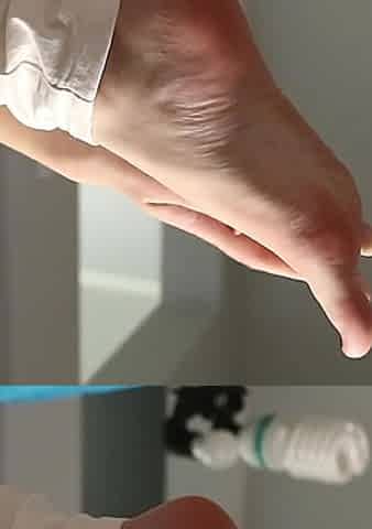 Feet Playing During Watching TV