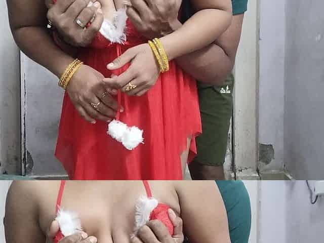 Sizzling Romantic Sex in Bedroom, Real Homemade Amateur Desi Indian Couple