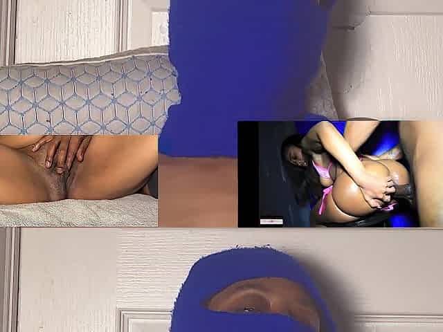 Reaction squirt black soaked eye rolling climax