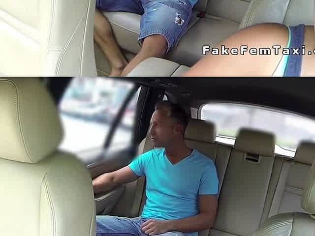 Fat Cab Driver With Huge Natural Tits Bangs In Public
