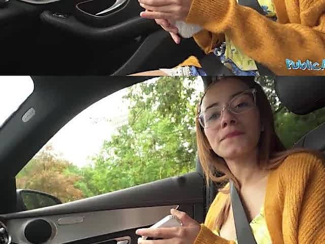 Public Agent - I creampied her taut little cunt outdoors