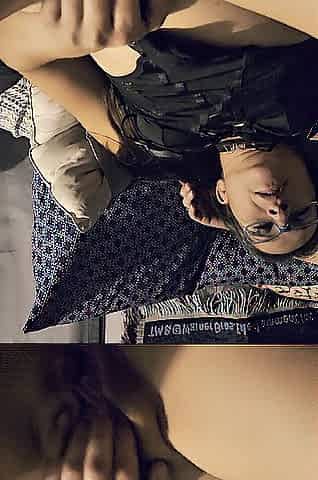 Rubbing my vagina with my BFF spouse. DON'T TELL HER!