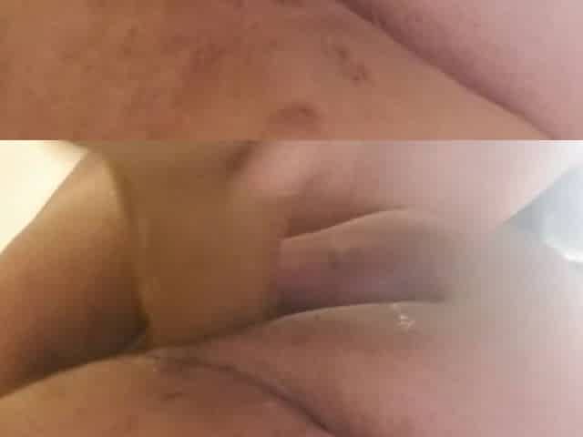 Banging my vagina with a toy