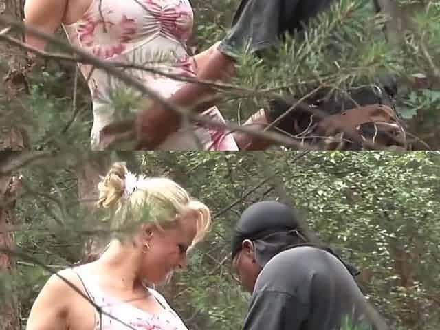 Milf And Her Black Friend Outdoor Fuck