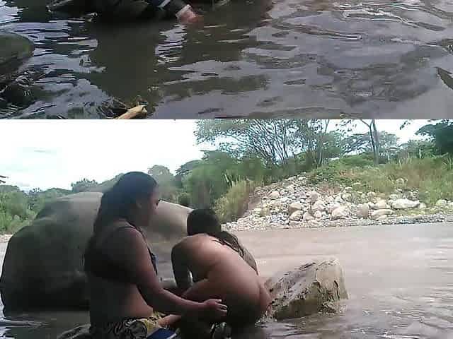nos fuimos a coger en el rio parte two