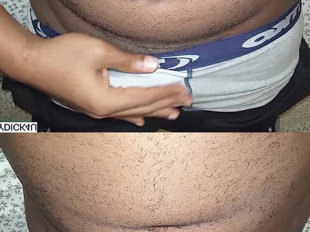 See! Real Chap Large Dick Bulge. Unfathomable Boy Voice and Wanking.
