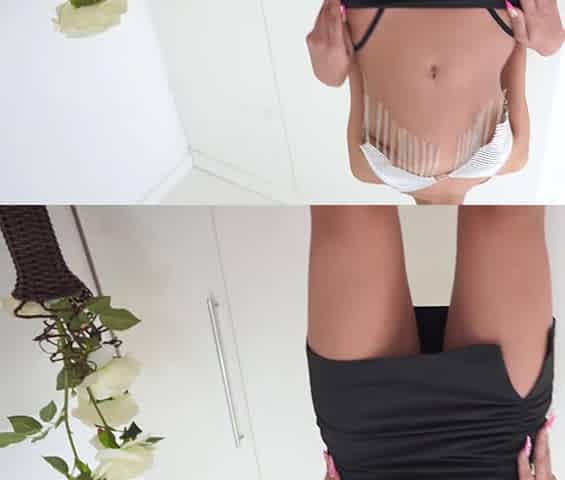 Beautiful 22 Years Brazilian Fashion Model, Heloa Green Gets