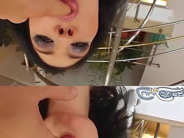 Bukkakke Brunettes Shaved Pussy Gets The Right Touch