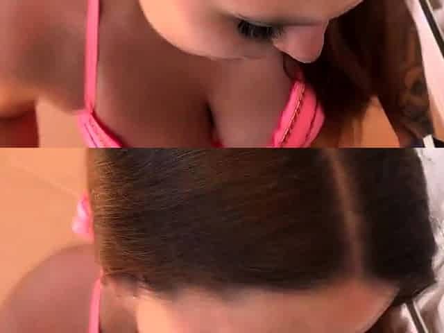 Deutsche Amateurin im Freien Blowjob