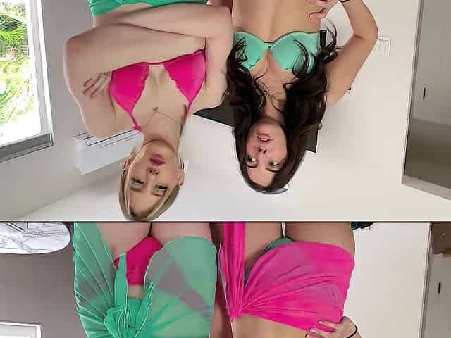 Party Gals vs Step Daddy - Theodora Day x Melody Marks - Family Therapy