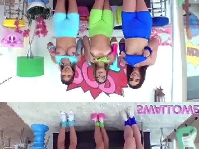 On Dick With Katie, Sophia And Nicole