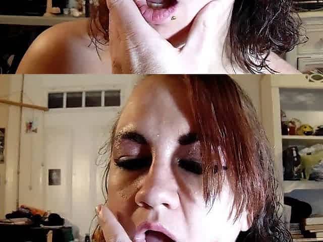 Hawt Corpulent Hotty Teases & Receives Sexy CUM Shower