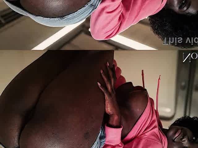 Thick Black Aunt Twerking Huge Butt For Neighbour Creampie [AI]