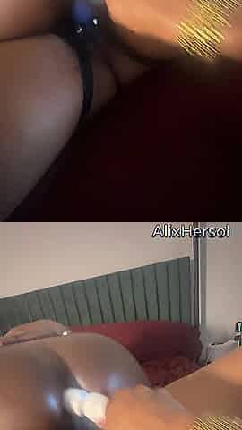 Riding My Dyke GF With A Dildo On My butthole