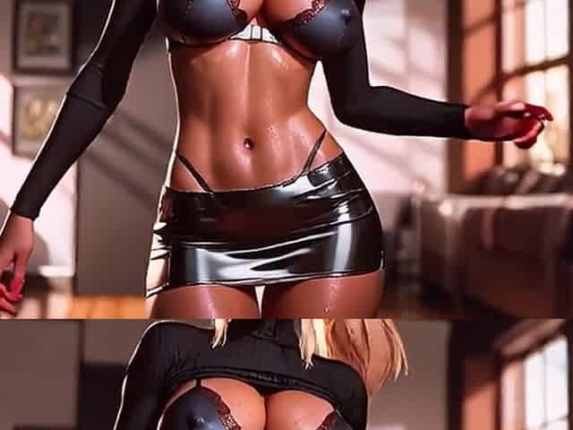 Sensual Dance Sexy Girl! Big Boobs Nipples Tease