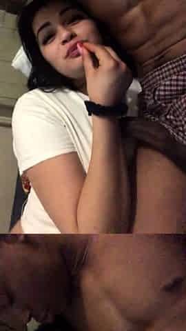 amateur girlfriend blowjob and awesome cumshot in her mouth