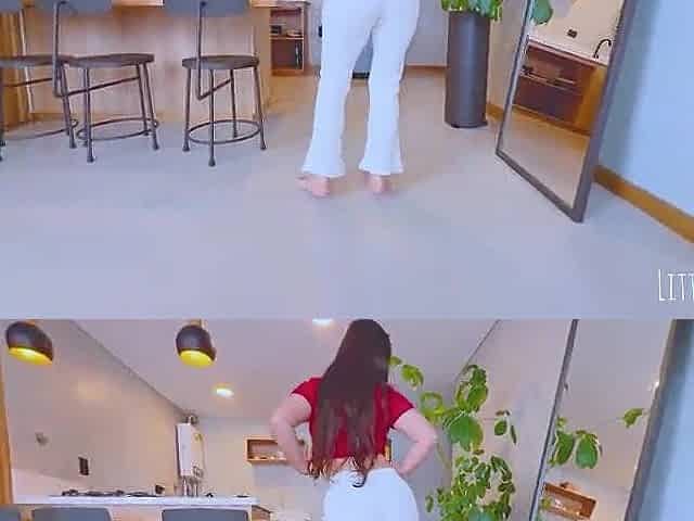 Soaked PAWG Latin babe Grinding Oiled Butt Until This chab Explodes - Homemade POV