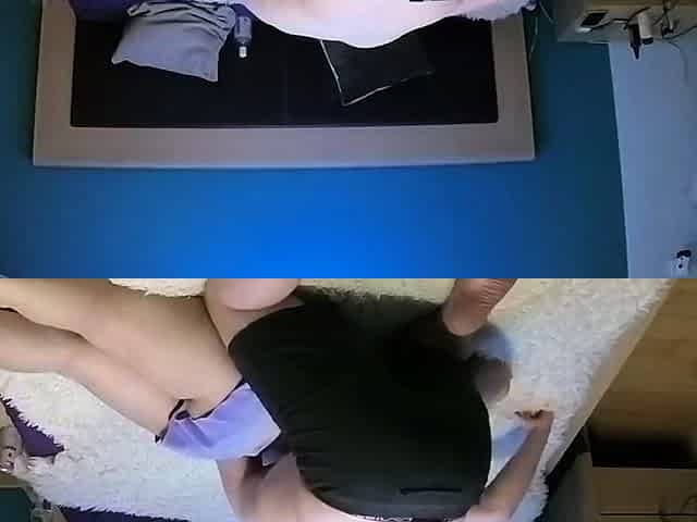 Amateur blonde fucked on cam