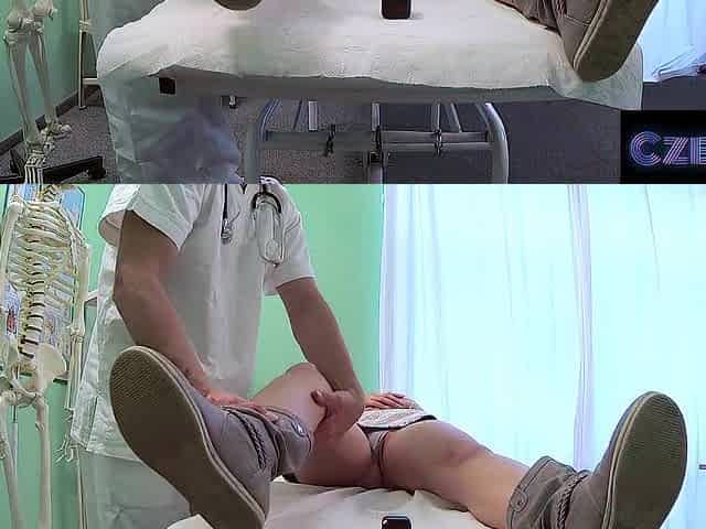 Doctor Gives Czech Bonde Hottie Soaked Pants - CZECH XXX