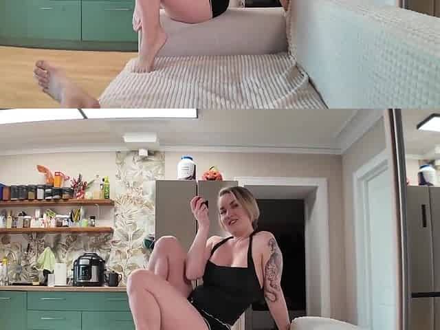 Washing The Refrigerator Ended In Fucking