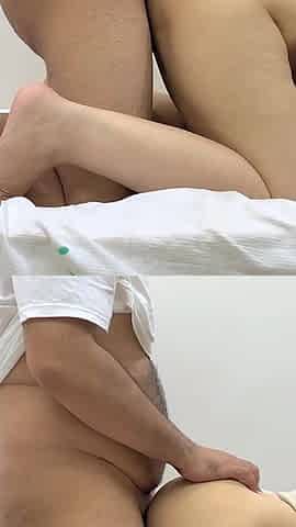 MILF Big Natural Tits Hanging While He Fucks in Doggystyle