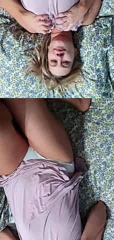 Amateur Horny Blonde Masturbates with Beer More webcamgirls