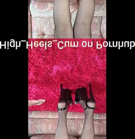 Recent ebony stripper heels get drilled and cummed