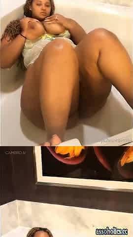 Amateur ebony big cock fucking and facial finale