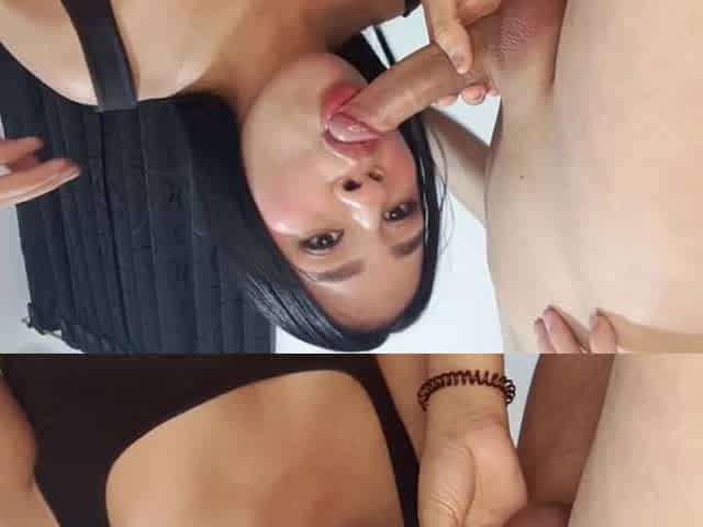 The Young Stepson Is 18 Years Old, and He Puts His Stepmom to Suck His Cock and She Gets Fucked His Tight Vagina - Homemade Sex