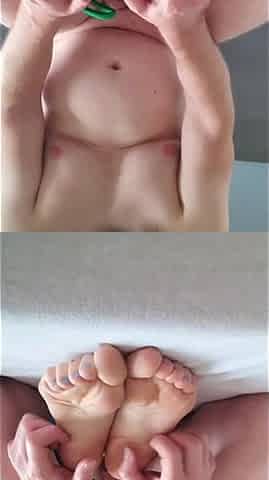 He Ties My Hands and Feet and Tickles My Feet HD