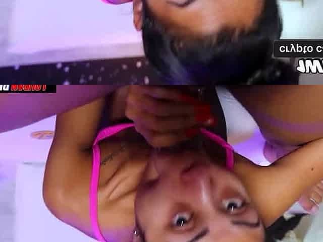 FUCKING NAUGHTY'S FEET AND CUMMING ON HER FEET (NIARA PESSANHA)