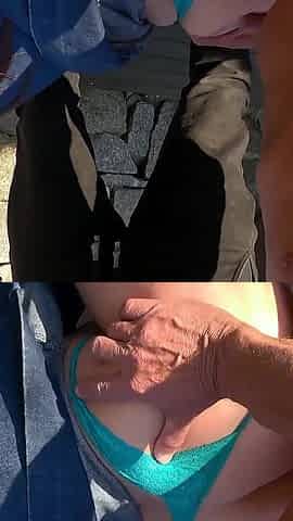 Grandpa with Step-son Fucking Mature and Son's Girlfriend - Famscrew