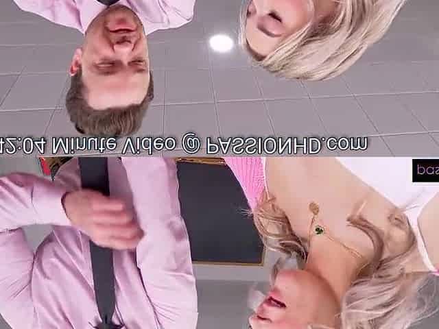 Hawt blonde spinner Thea Summers screws her teacher