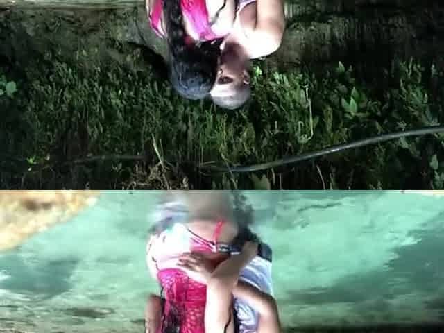 Sex in the river, exploring nature